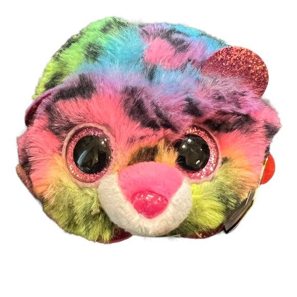 TY Beanie Baby Dotty Finley Bloom Retired Boos Rainbow Leopard Fox Bunny Plush - Picture 11 of 14